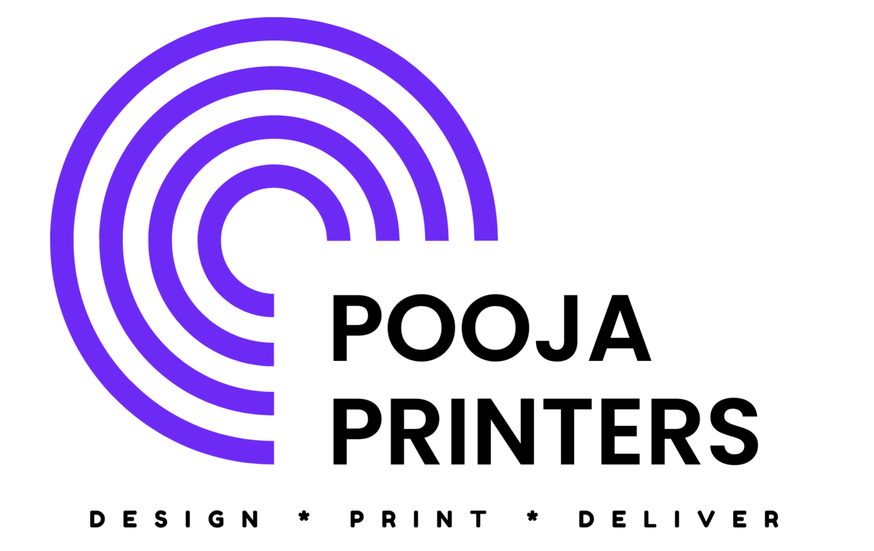 Pooja Printers Logo